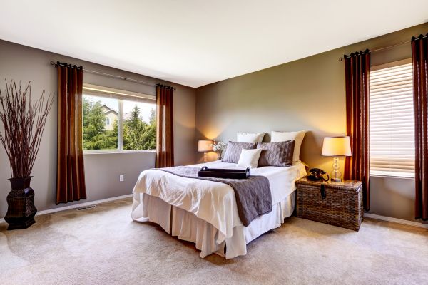 Bedroom Carpet Installation
